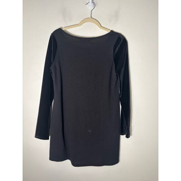 Soft Surroundings Black Velvet Pant and Top Set Sz S - Picture 4 of 5